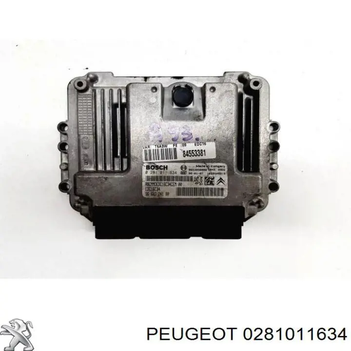 1940CC Peugeot/Citroen Мозги двигателя