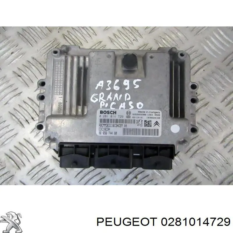 0281014729 Peugeot/Citroen Мозги двигателя