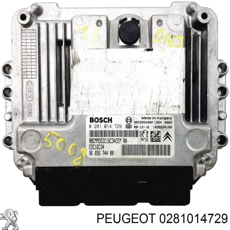 Купить 0281014729 Peugeot/Citroen Электронный блок управления двигателем
