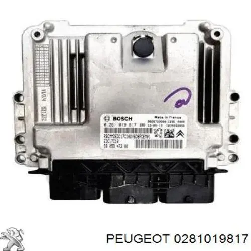 Купить 0281019817 Peugeot/Citroen 