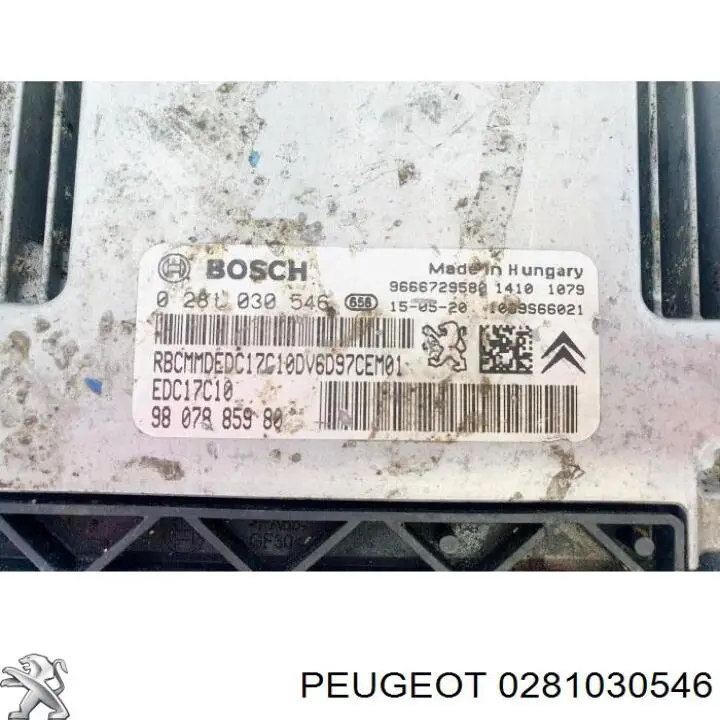  Peugeot/Citroen 0281030546 цена, от 36.66 USD