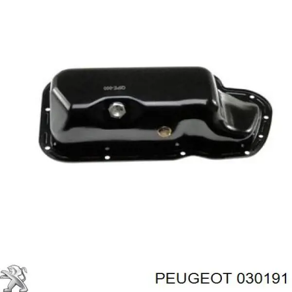 030191 Peugeot/Citroen panela de óleo de cárter do motor
