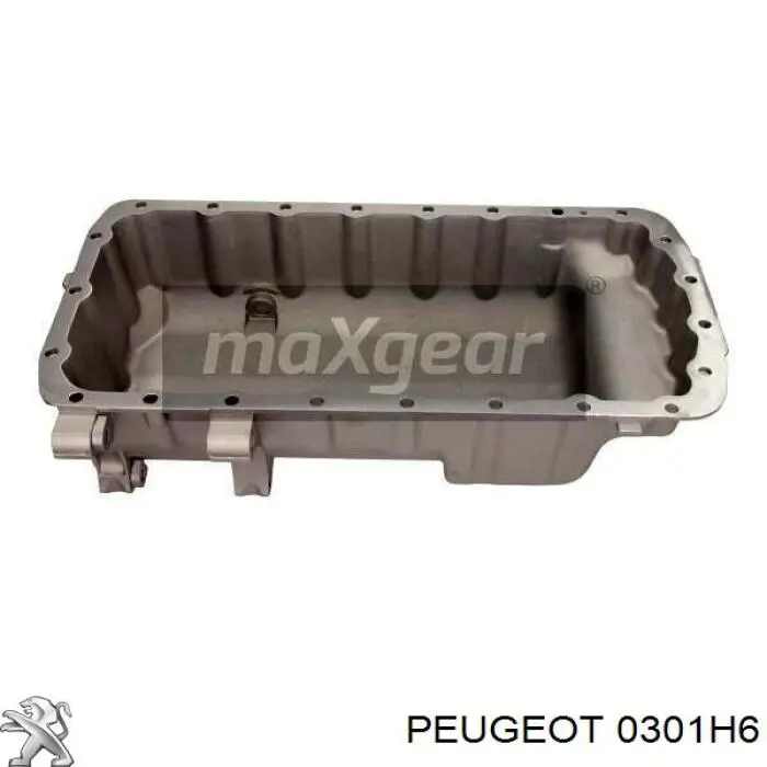 0301H6 Peugeot/Citroen поддон масляный картера двигателя