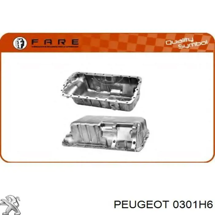 Масляный поддон двигателя Peugeot/Citroen 0301H6 цена, от 61.38 USD