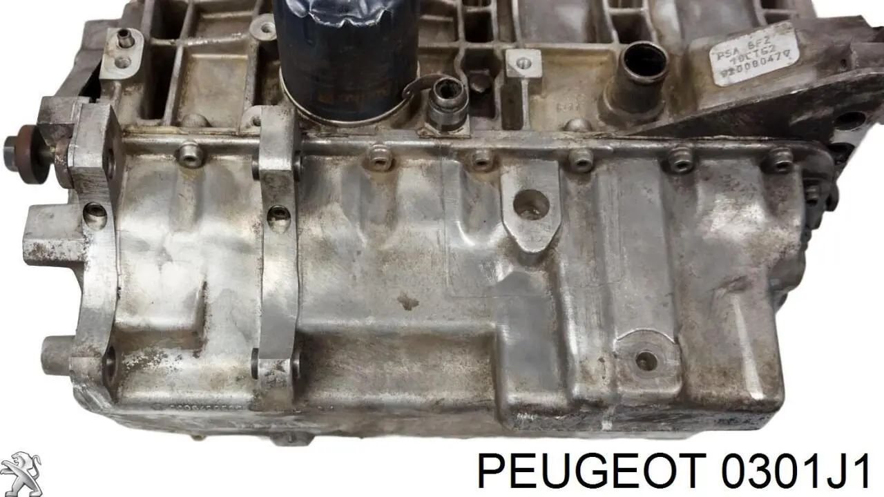 0301J1 Peugeot/Citroen panela de óleo de cárter do motor