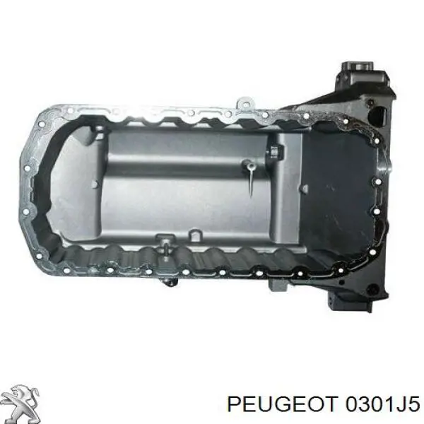 Cárter de aceite 0301J5 Peugeot/Citroen