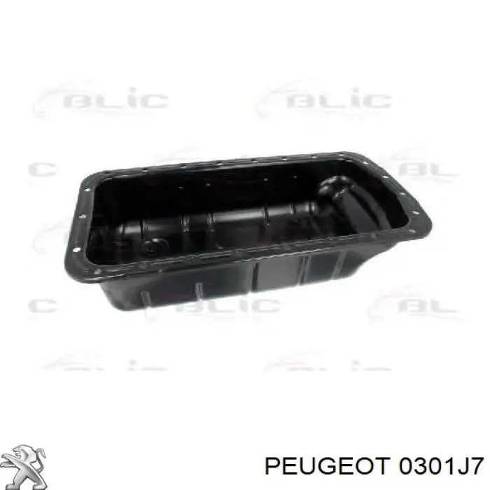 0301J7 Peugeot/Citroen поддон масляный картера двигателя