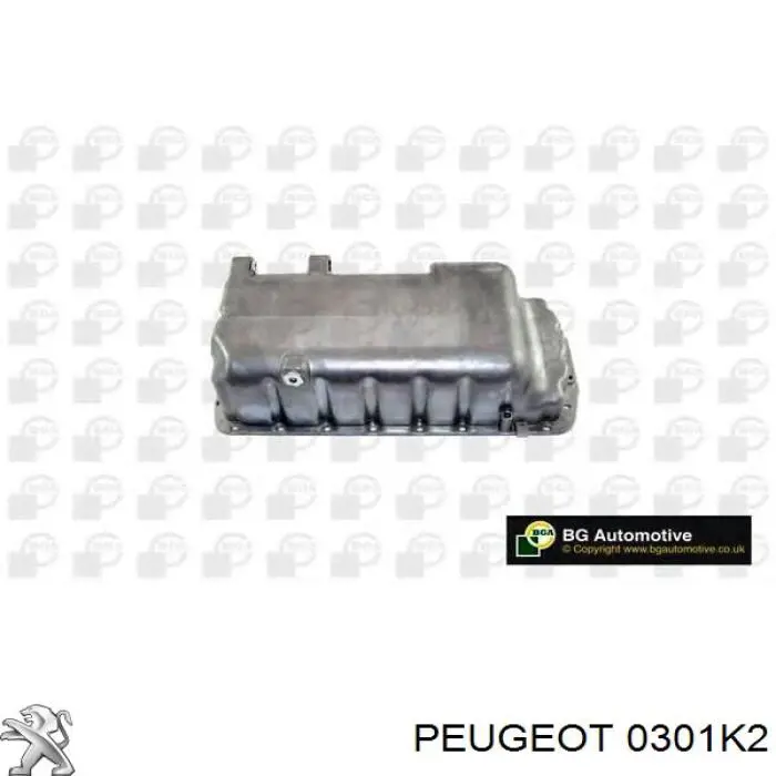 Піддон масляний картера двигуна 0301K2 Peugeot/Citroen
