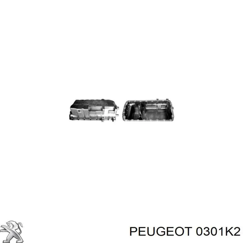 Масляный поддон двигателя Peugeot/Citroen 0301K2 цена, от 98.07 USD