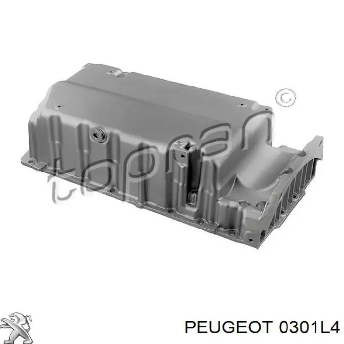 Купить 0301L4 Peugeot/Citroen Поддон картера двигателя