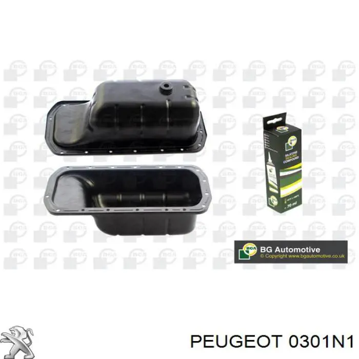 Масляный поддон двигателя Peugeot/Citroen 0301N1 цена, от 15.85 USD