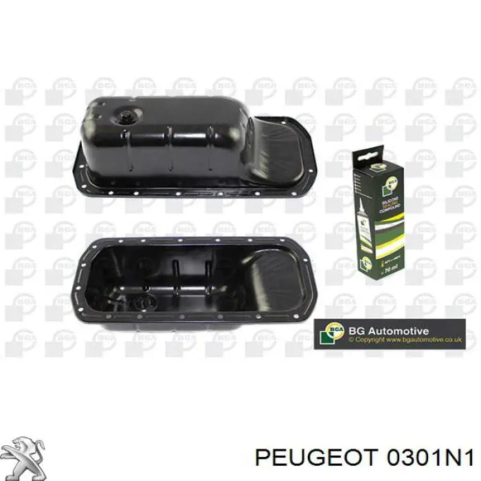 Купить 0301N1 Peugeot/Citroen Поддон картера двигателя