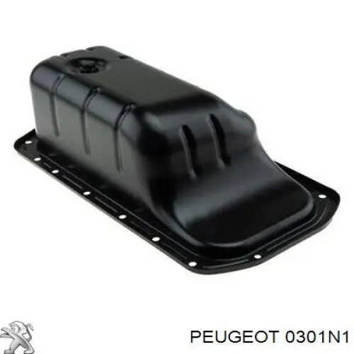 0301N1 Peugeot/Citroen panela de óleo de cárter do motor