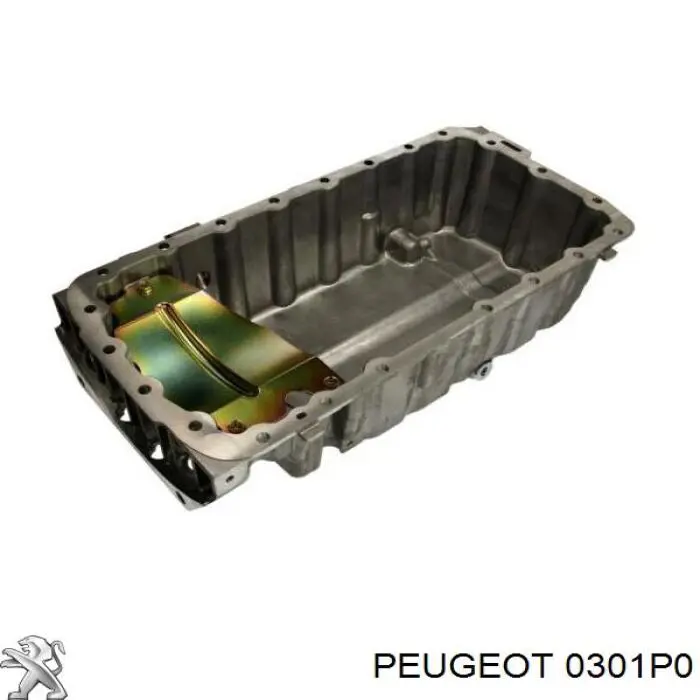 0301P0 Peugeot/Citroen поддон масляный картера двигателя