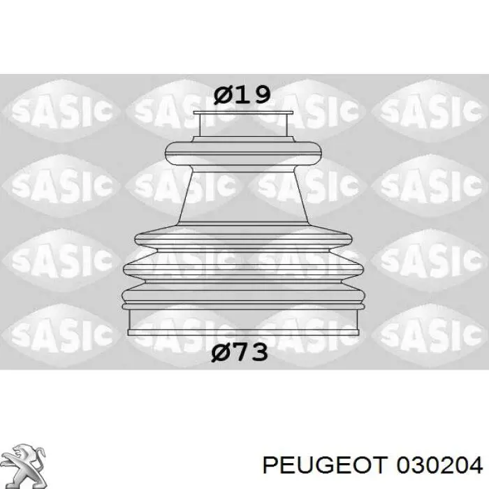  Peugeot/Citroen 030204 цена, от 0.93 USD