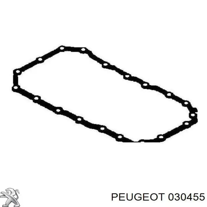 030455 Peugeot/Citroen прокладка поддона картера двигателя
