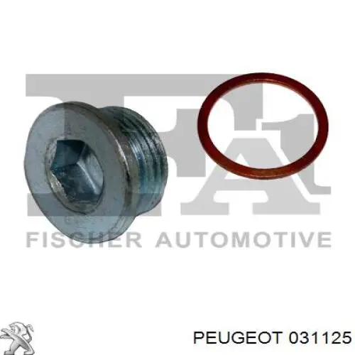 Пробка поддона двигателя Peugeot/Citroen 031125 цена, от 1.84 USD