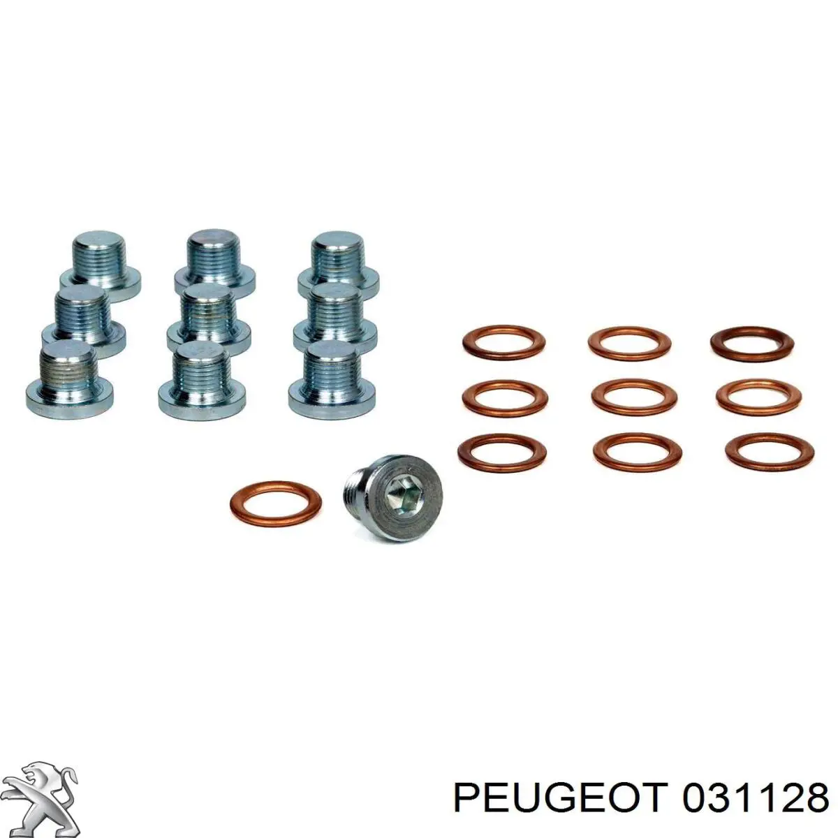 Пробка поддона двигателя Peugeot/Citroen 031128 цена, от 2.21 USD