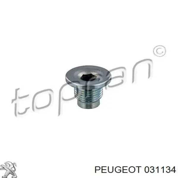 031134 Peugeot/Citroen пробка поддона двигателя