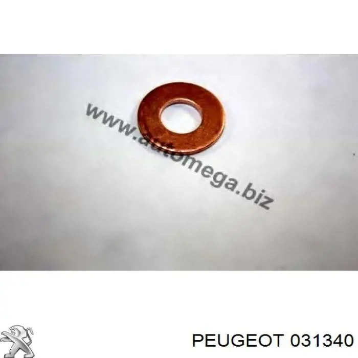031340 Peugeot/Citroen прокладка пробки поддона двигателя