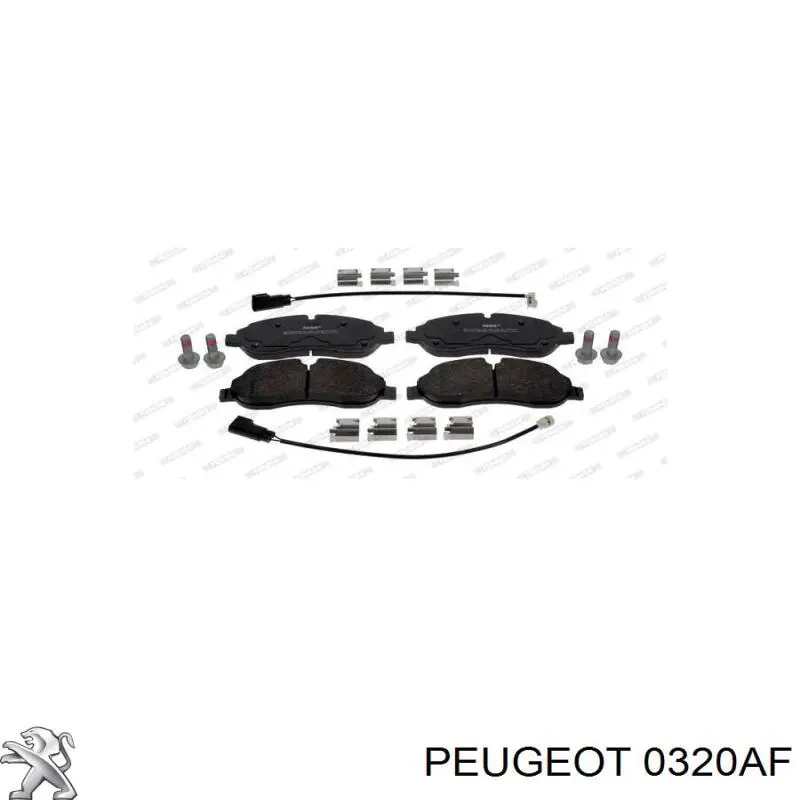  Peugeot/Citroen 0320AF цена, от 31.45 USD