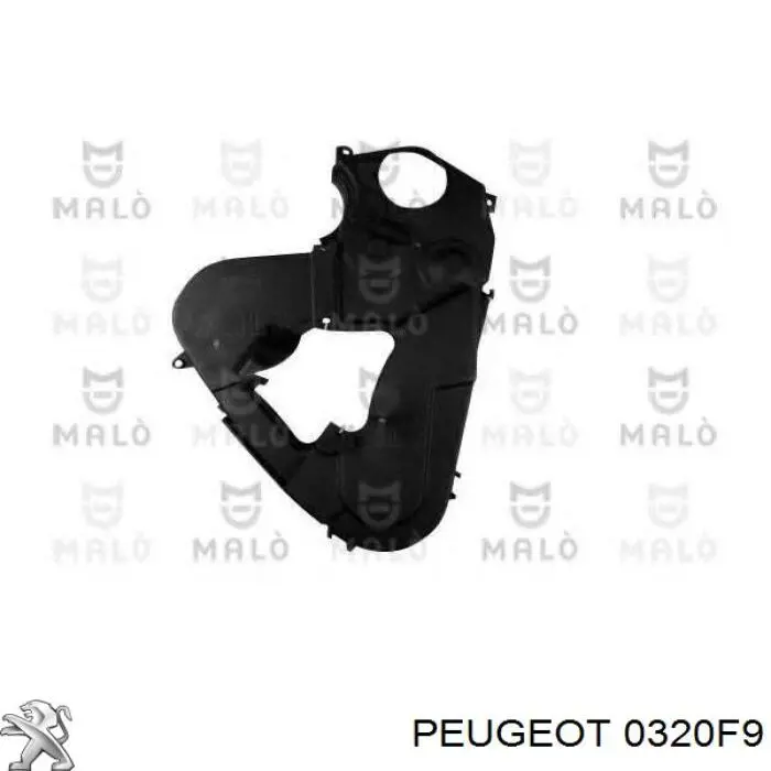 Нижний кожух ремня ГРМ Fiat/Alfa/Lancia 9615919880