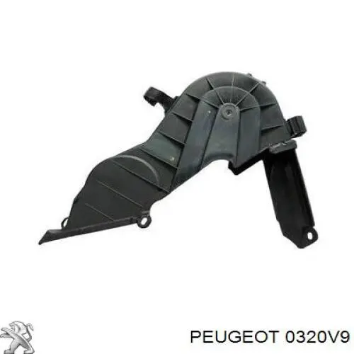 Внутренний кожух ремня ГРМ 0320V9 Peugeot/Citroen