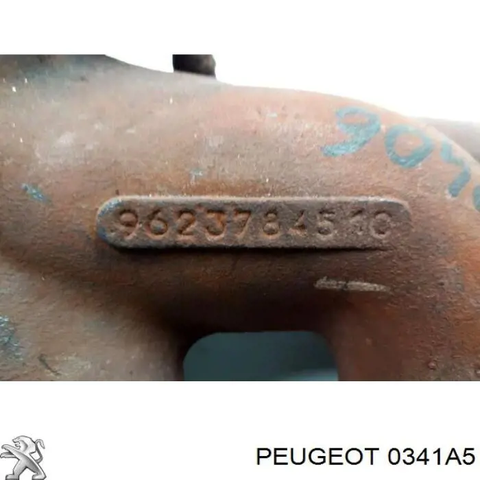 Газопроводы (коллектор выпускной) Peugeot/Citroen 0341A5 цена, от 17.64 USD