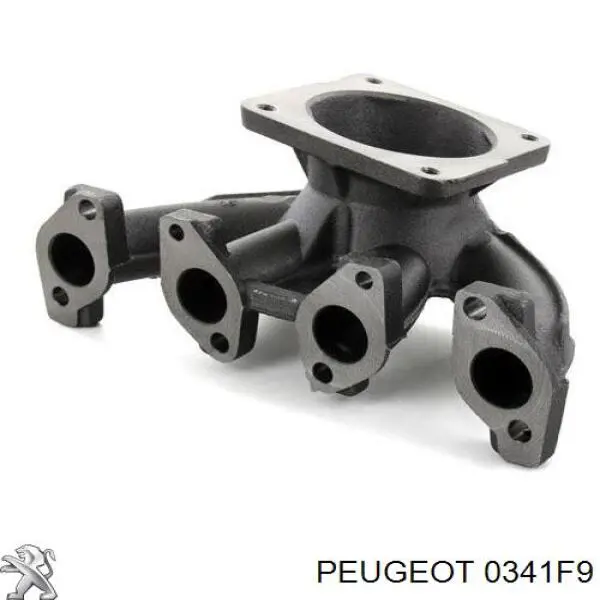 0341F9 Peugeot/Citroen tubo coletor de escape