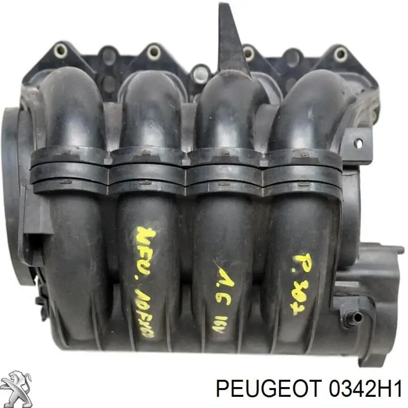 Tubo coletor de admissão para Peugeot 307 (3B)
