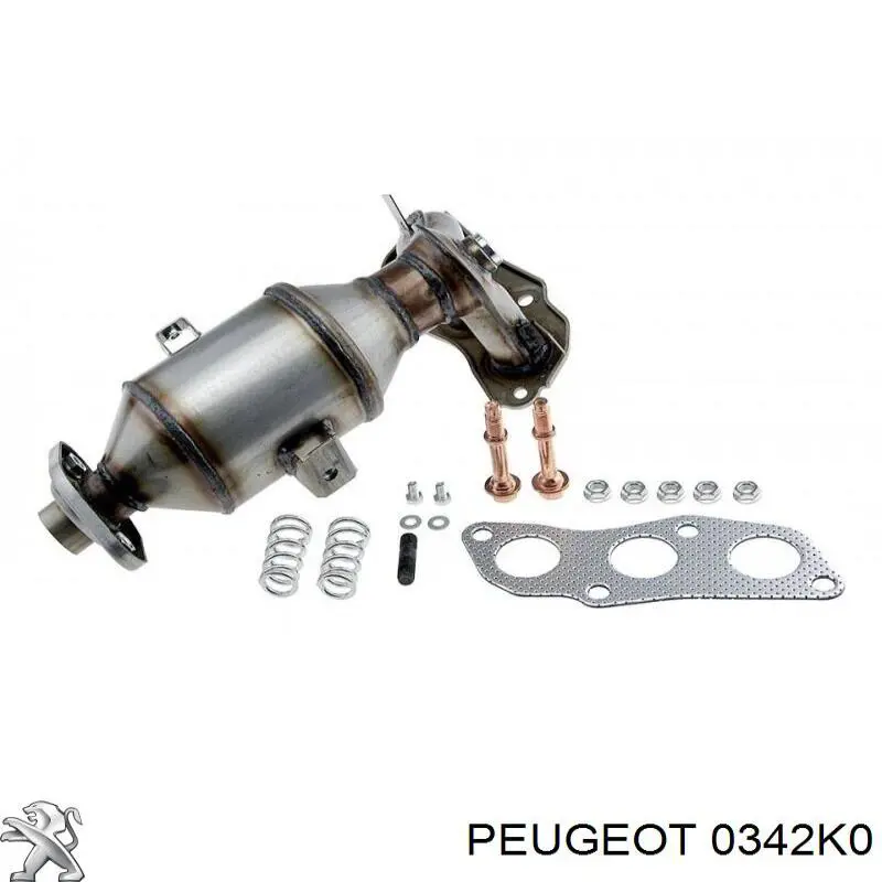 Катализатор 0342K0 Peugeot/Citroen