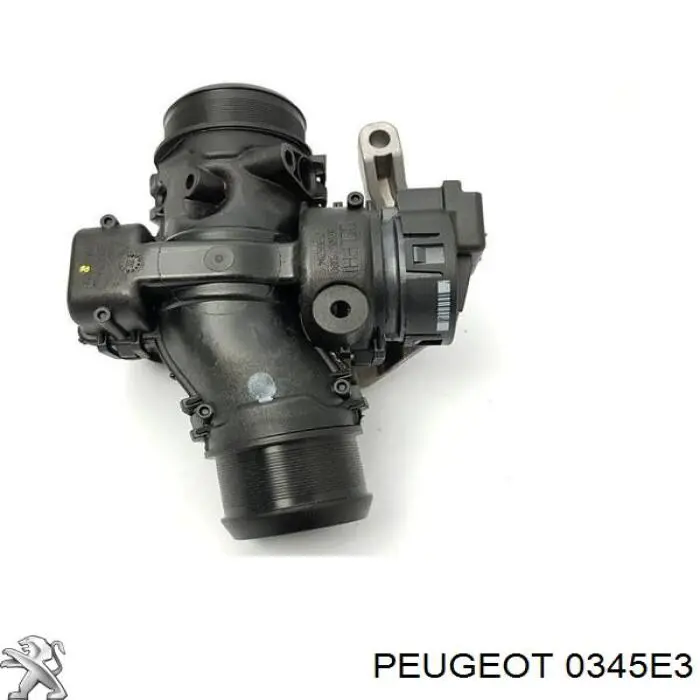 0345E3 Peugeot/Citroen válvula de borboleta montada