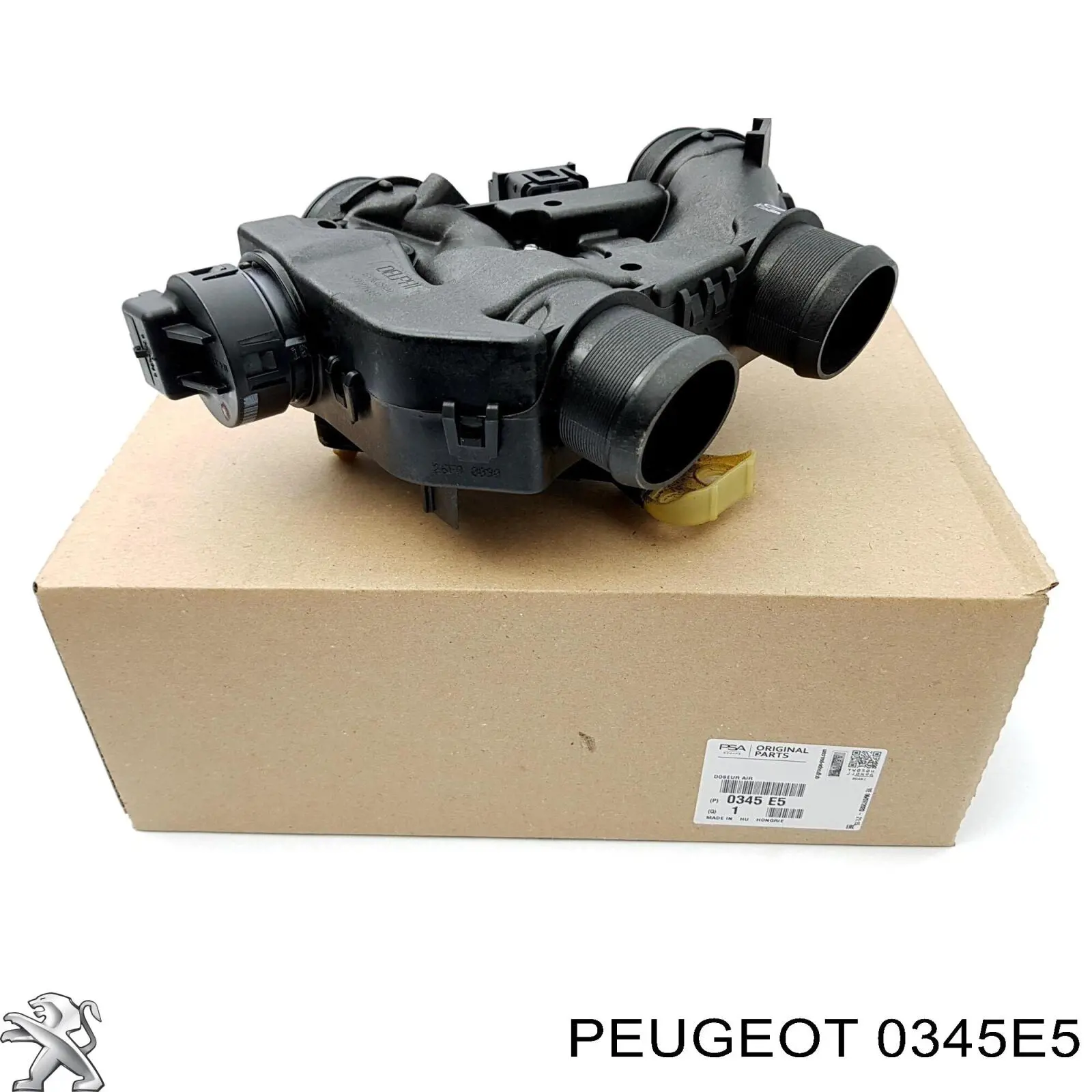 0345E5 Peugeot/Citroen válvula de borboleta montada