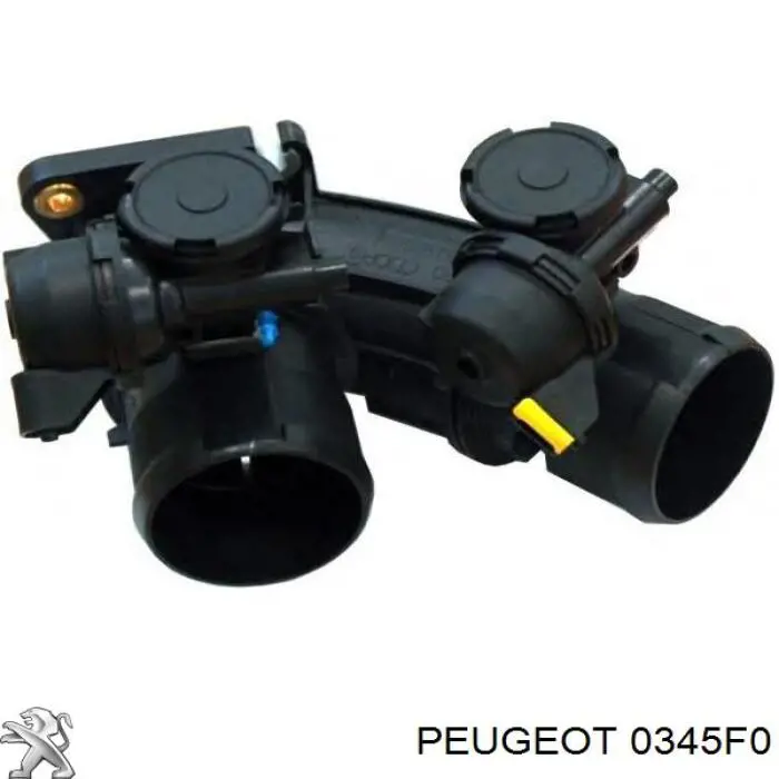 0345F0 Peugeot/Citroen дроссельная заслонка компрессора наддува