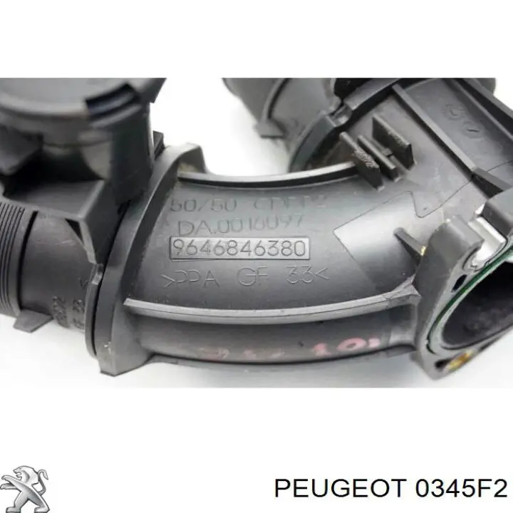 Заслонка воздушная Peugeot/Citroen 0345F2