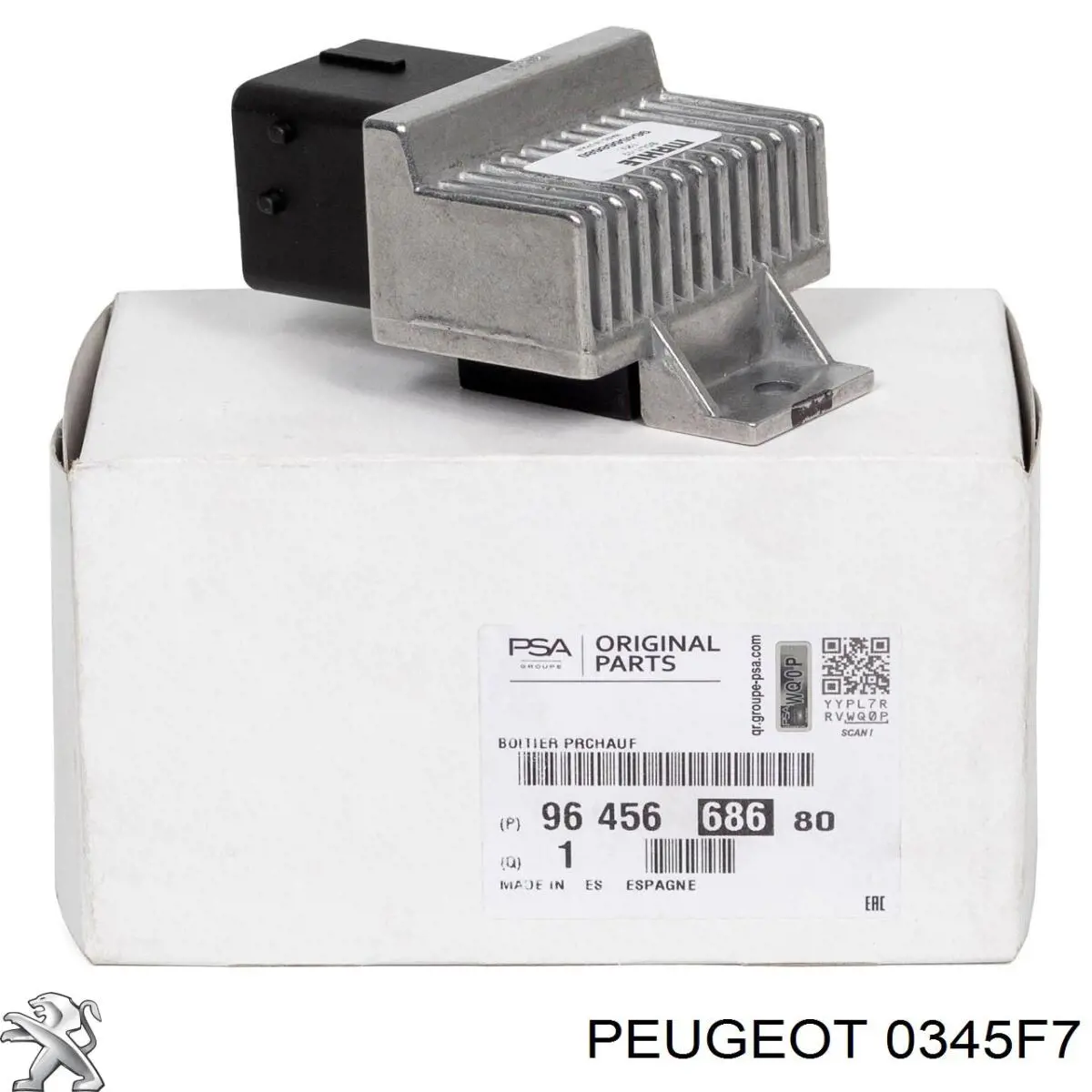Дроссельная заслонка 0345F7 Peugeot/Citroen