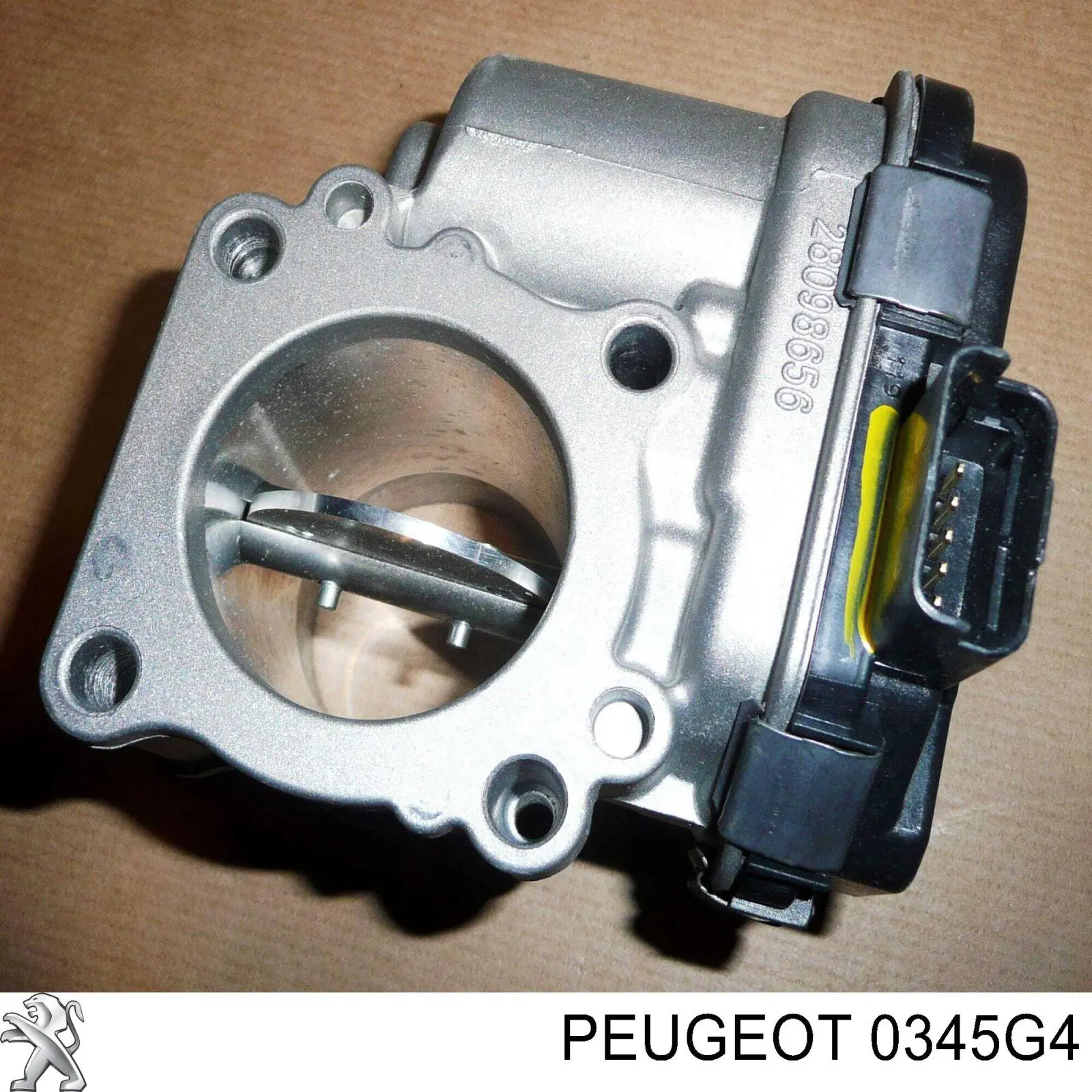 0345G4 Peugeot/Citroen дроссельная заслонка в сборе
