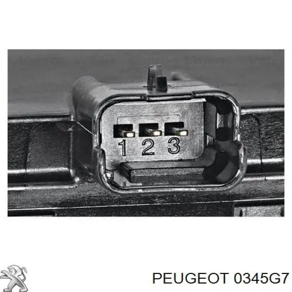 Дроссельная заслонка 0345G7 Peugeot/Citroen