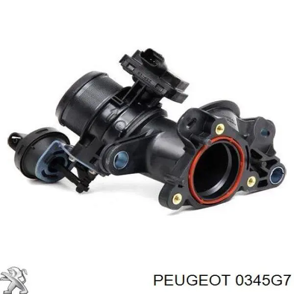 Заслонка воздушная Peugeot/Citroen 0345G7