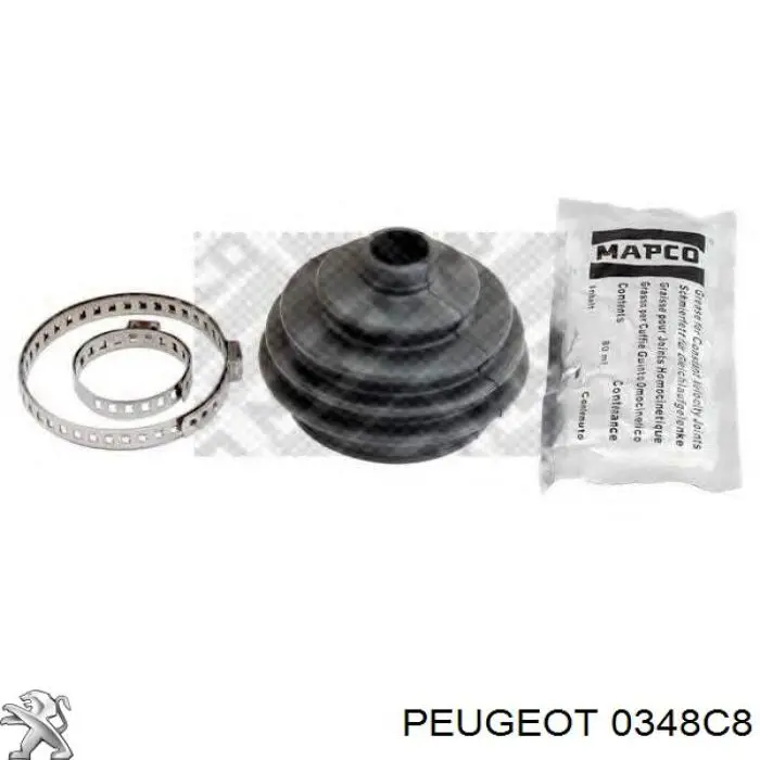 Купить 0348C8 Peugeot/Citroen Прокладка впускного коллектора