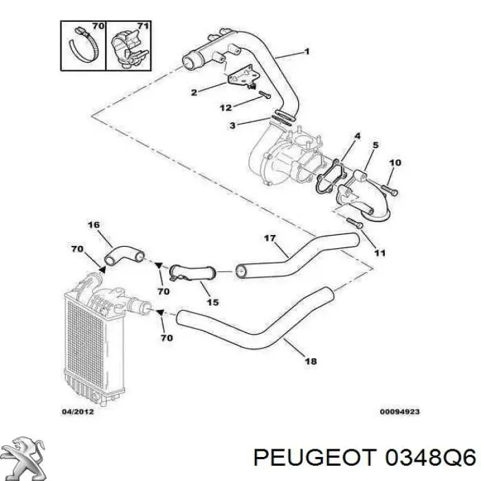  0348Q6 Peugeot/Citroen