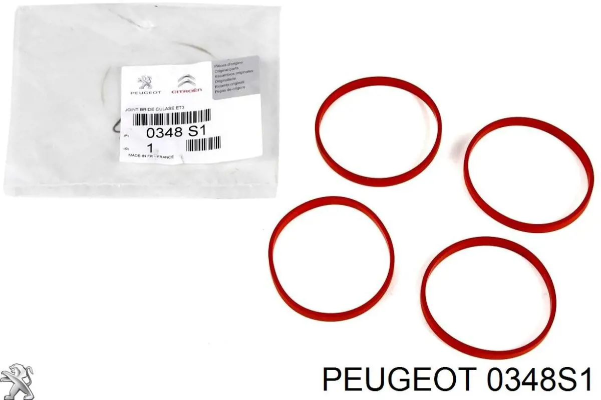 0348S1 Peugeot/Citroen прокладка впускного коллектора
