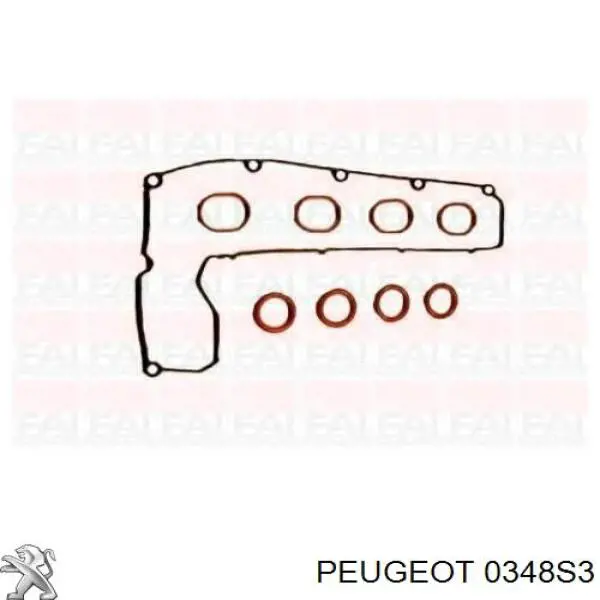 Junta de la tapa de válvulas del motor 0348S3 Peugeot/Citroen