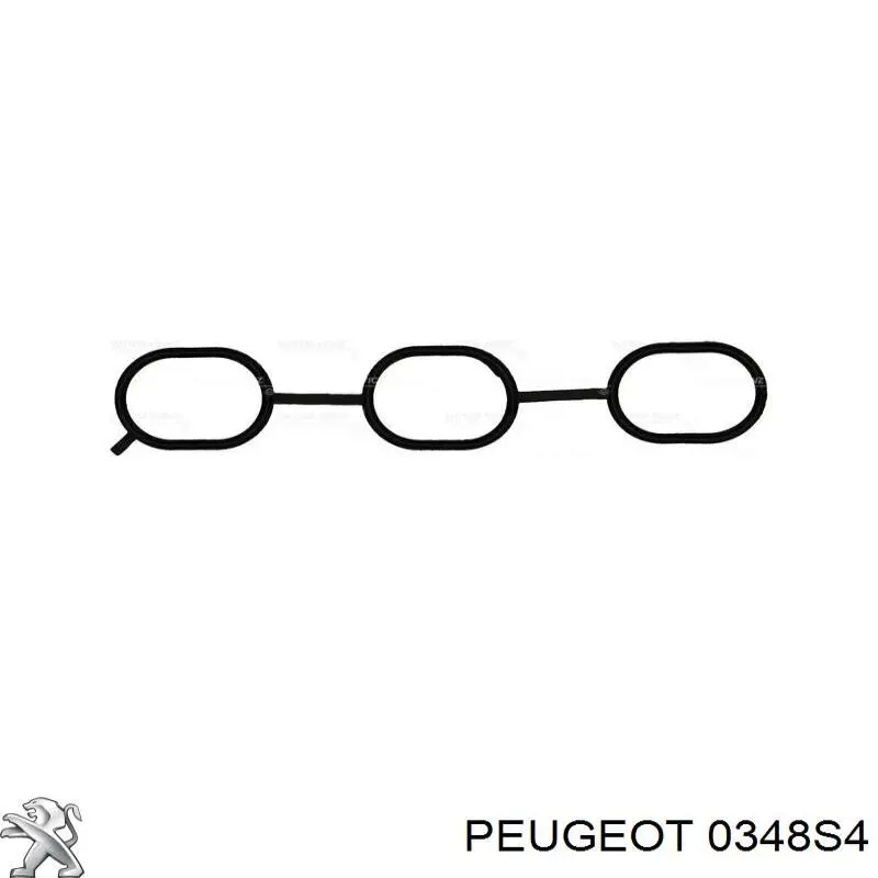 0348S4 Peugeot/Citroen прокладка впускного коллектора
