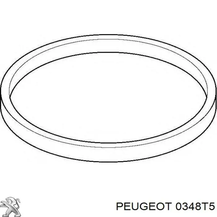 0348T5 Peugeot/Citroen прокладка дроссельной заслонки