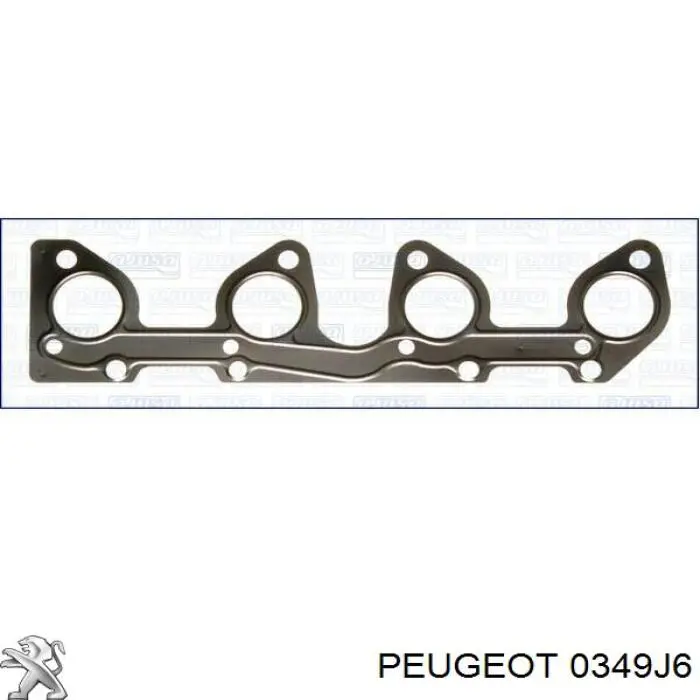 Прокладка коллектора выпускного Peugeot/Citroen 0349J6 цена, от 6.76 USD