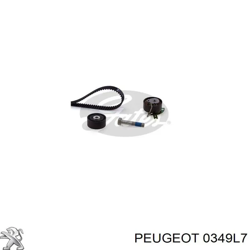 Прокладка коллектора выпускного Peugeot/Citroen 0349P1 цена, от 6.69 USD