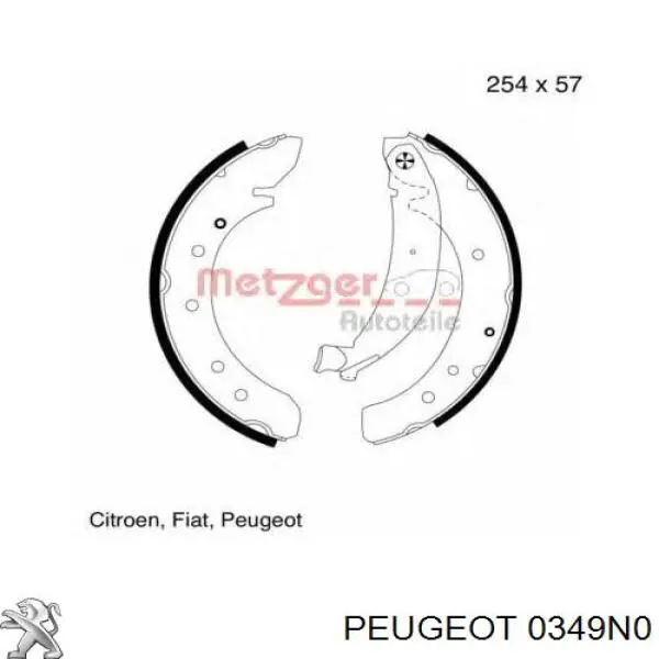 Прокладка коллектора выпускного Peugeot/Citroen 0349N0 цена, от 3.73 USD