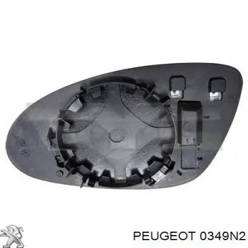 Прокладка выпускного коллектора Peugeot/Citroen 0349N2