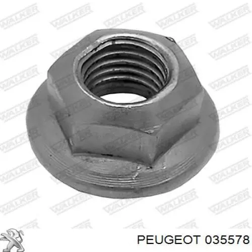 Купить 035578 Peugeot/Citroen Гайка крепления приемной трубы глушителя (штанов)